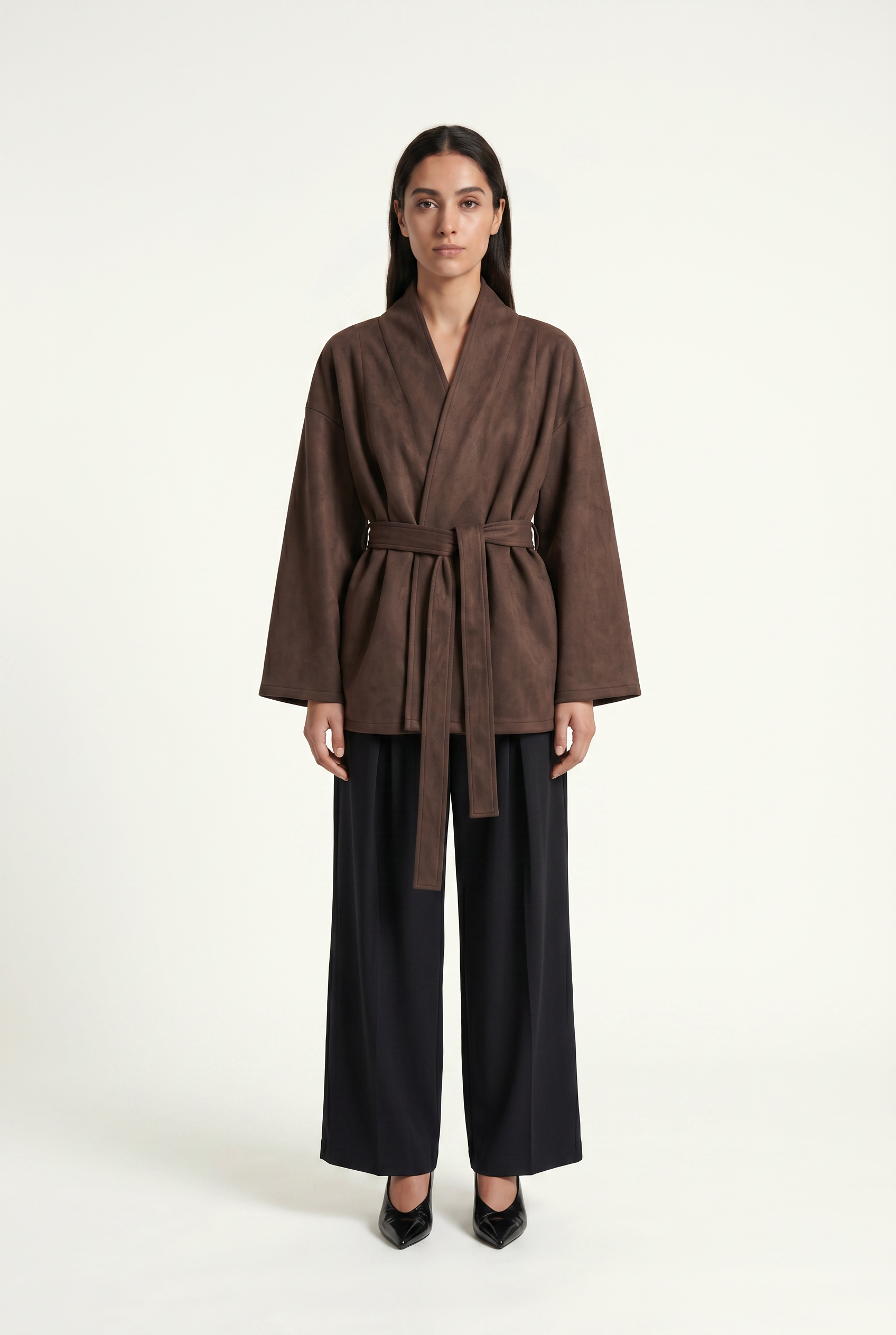 Mocha Suede Wrap