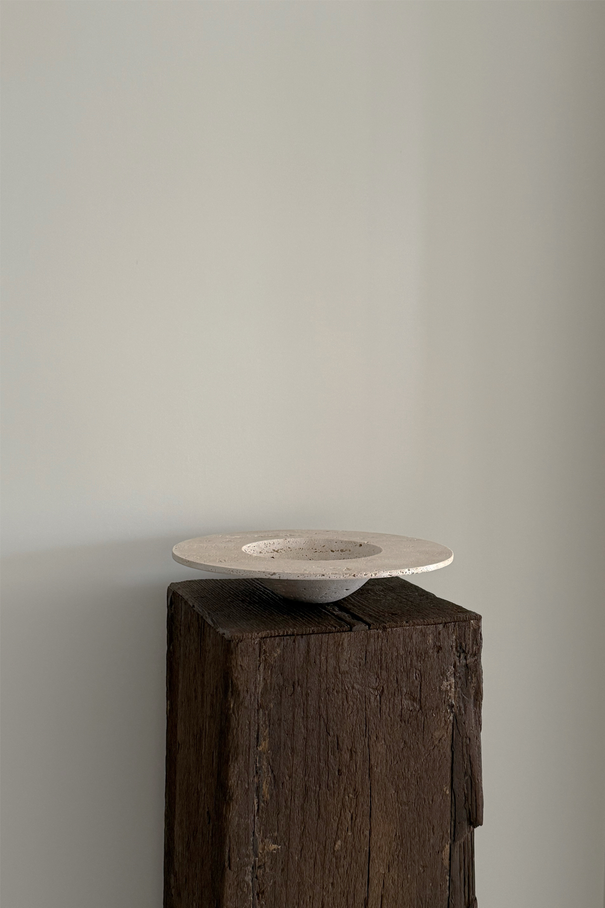Orvia Travertine Bowl