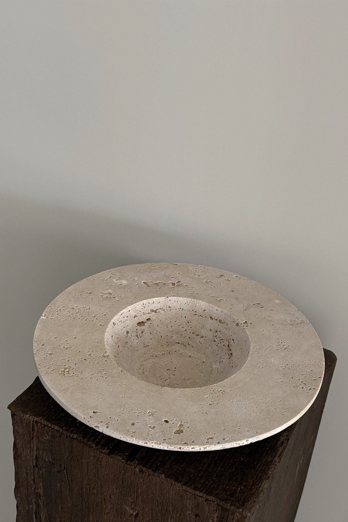Orvia Travertine Bowl