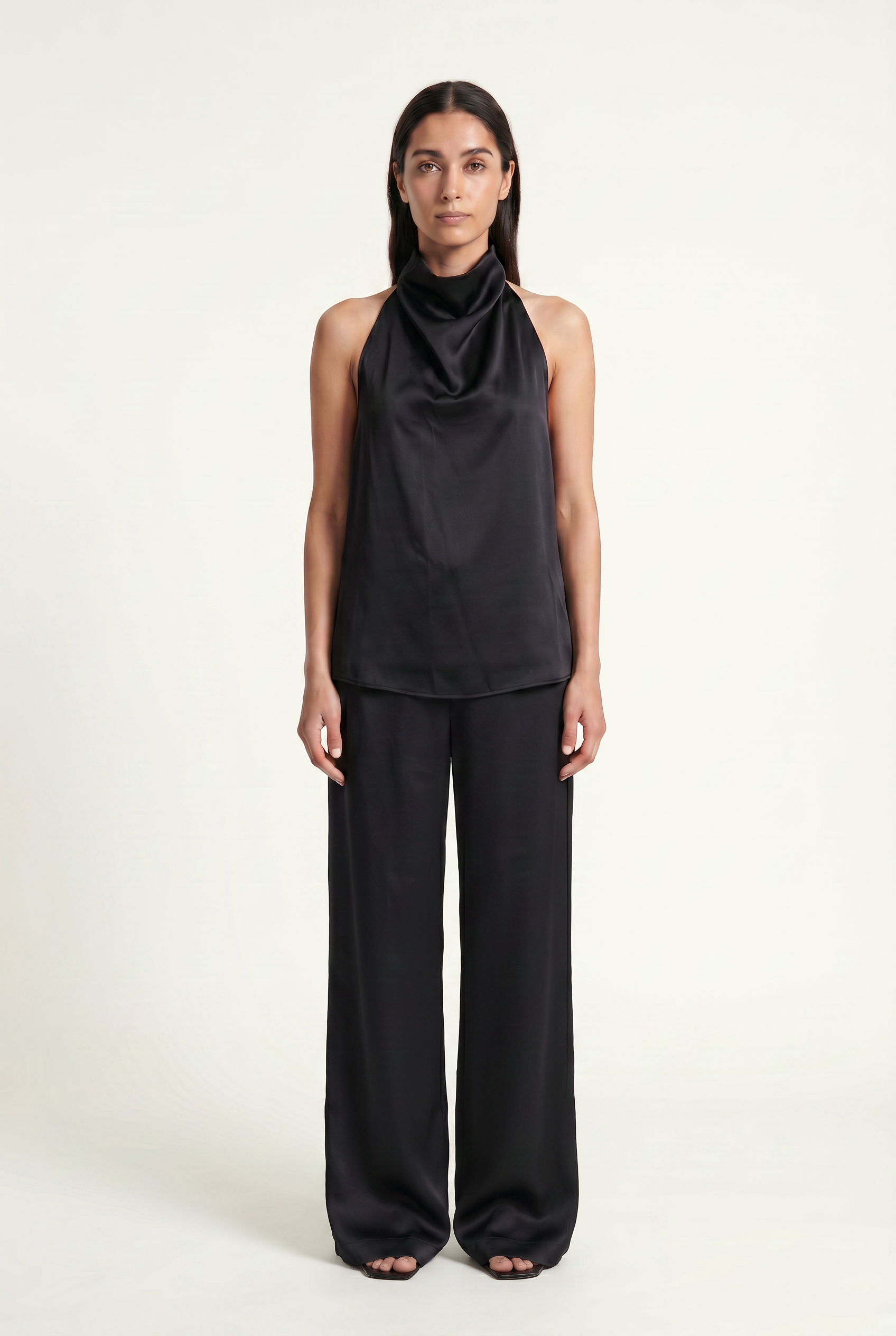 The Noir Satin Pants