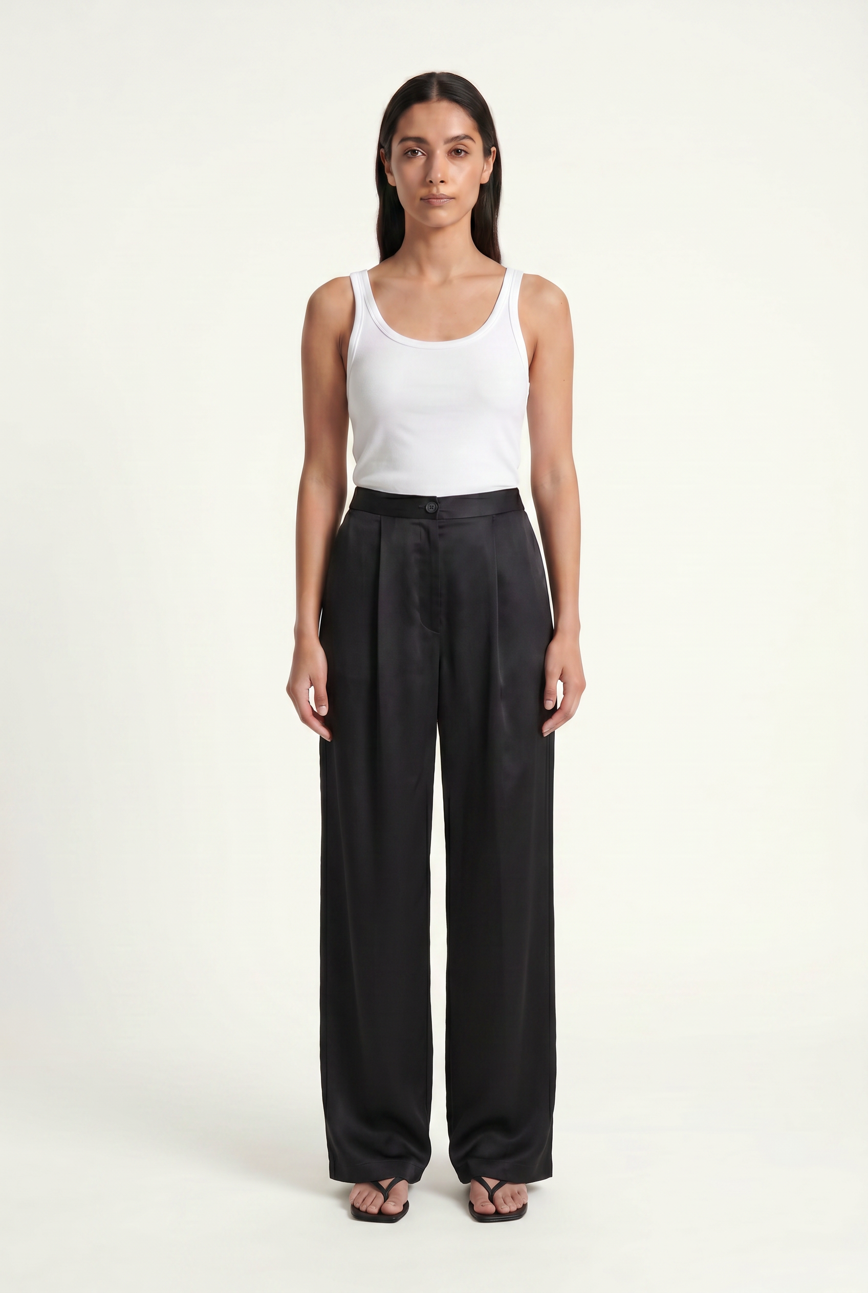 The Noir Satin Pants
