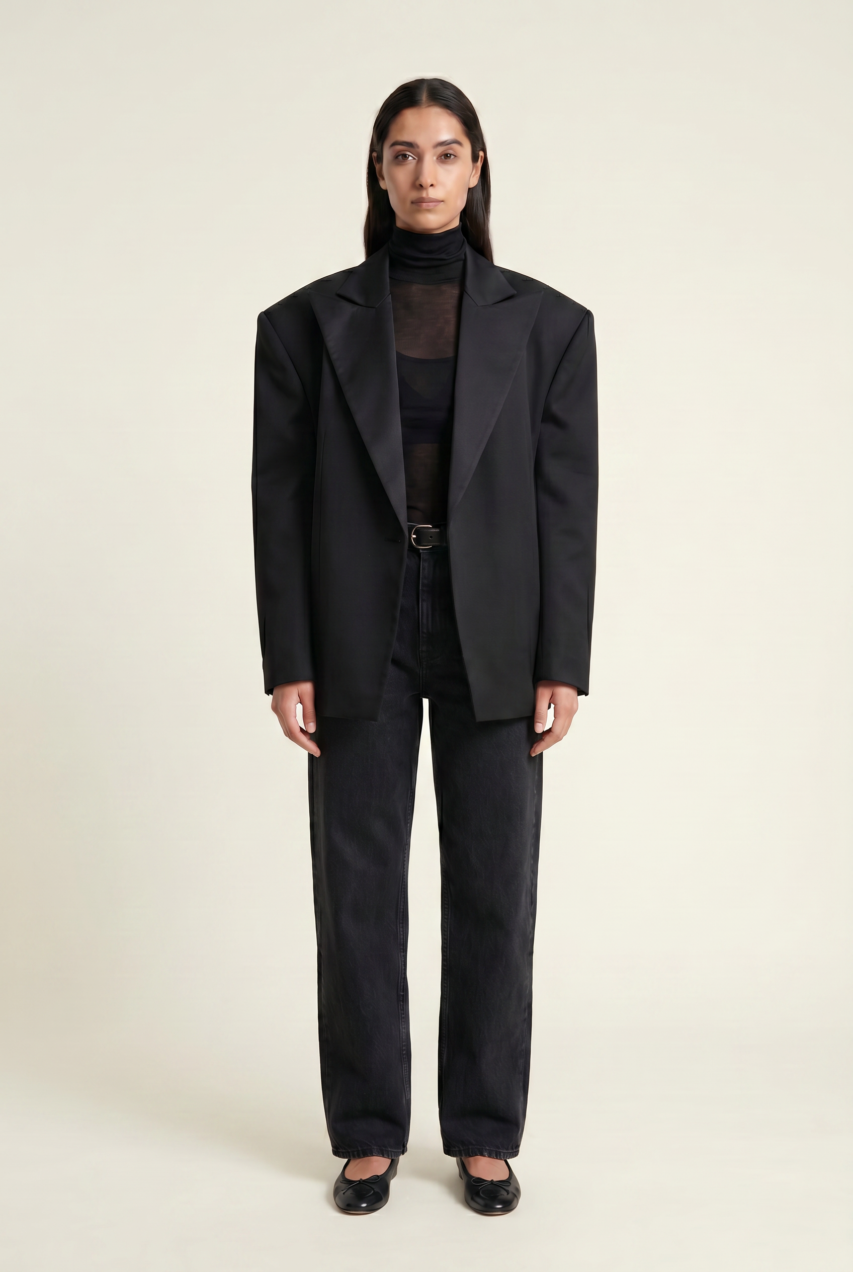 Frame Oversized Blazer