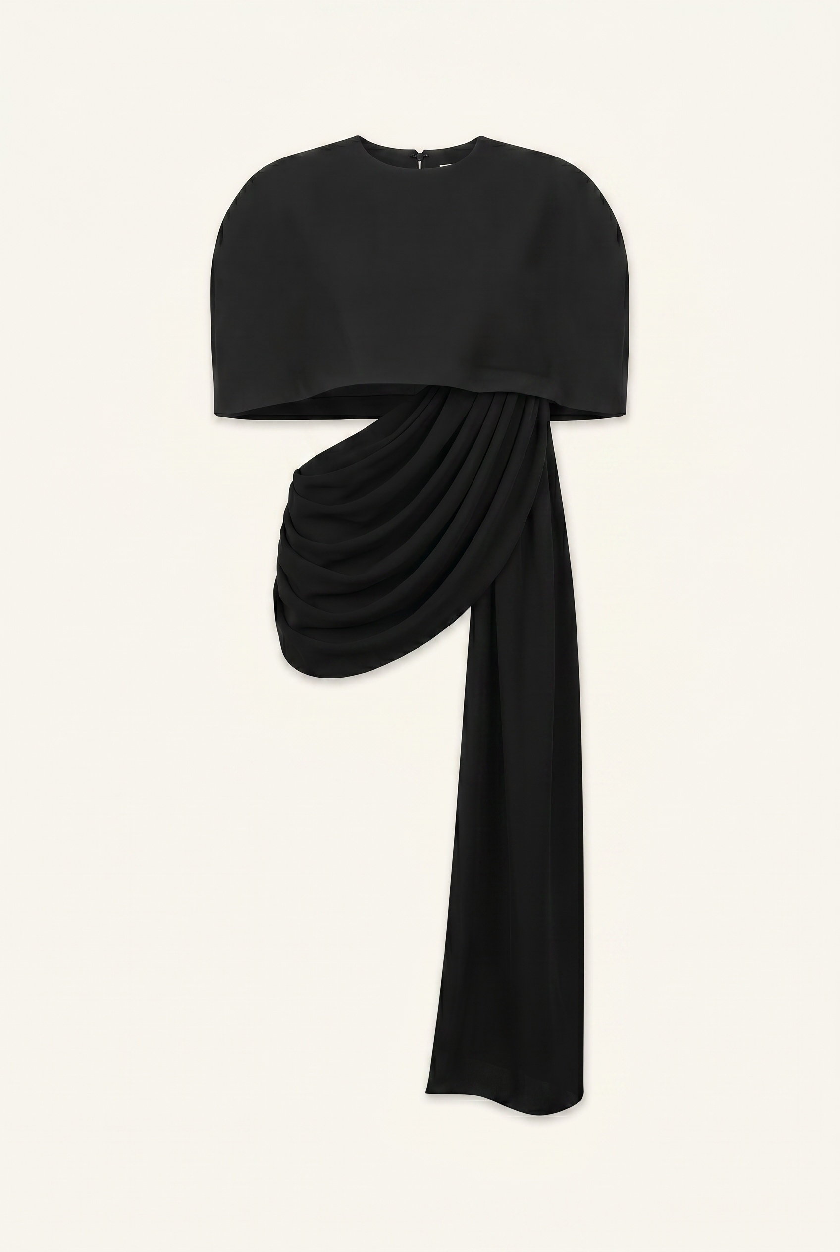 Noir Drape Top
