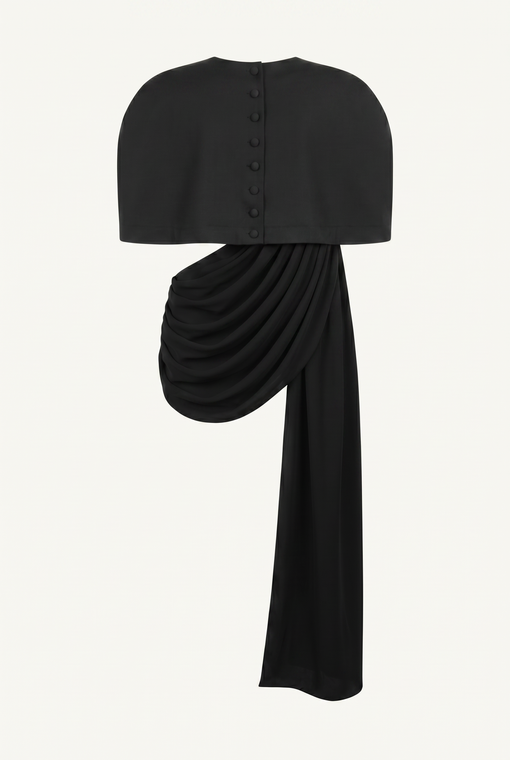 Noir Drape Top
