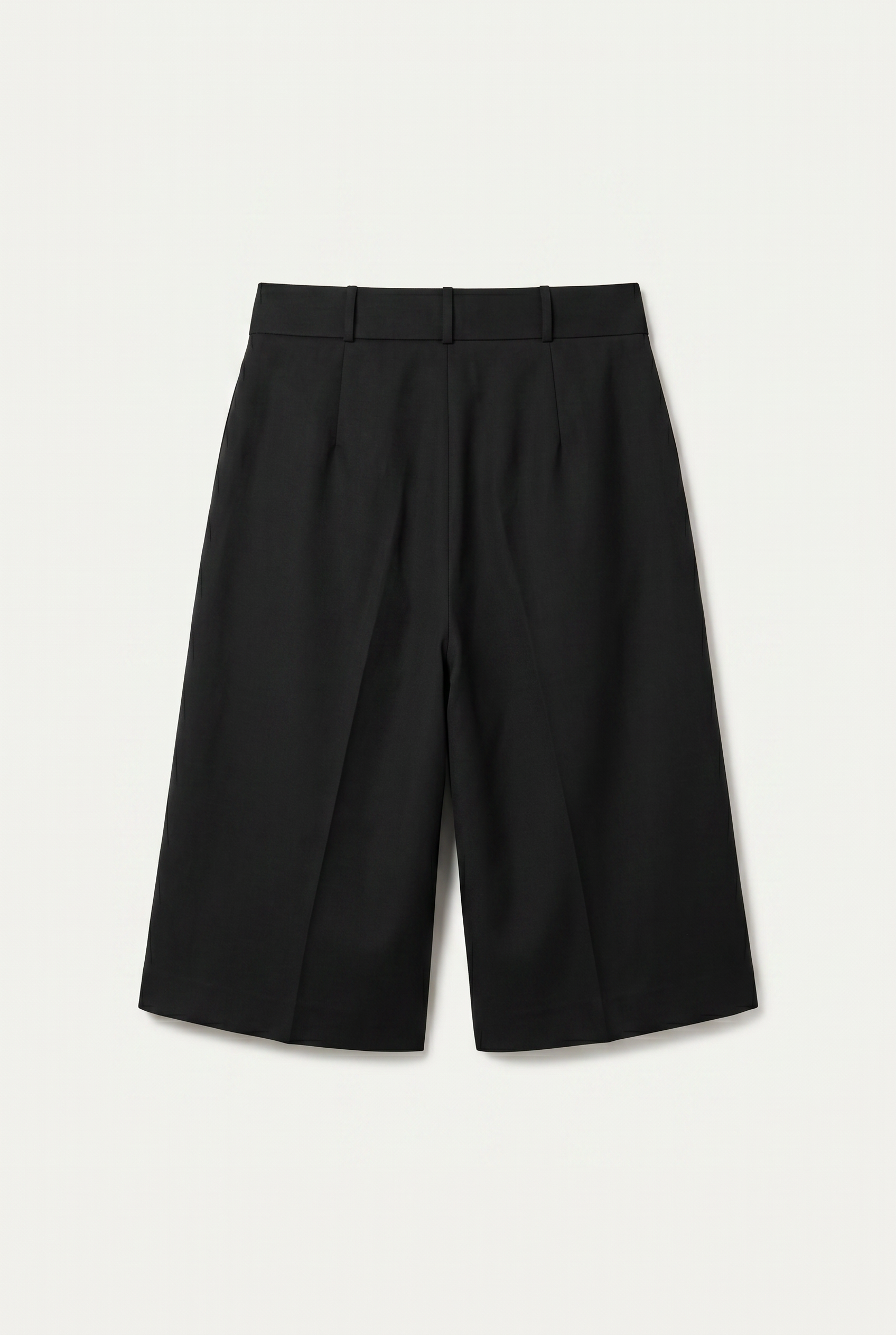 Knee-length Black Pants