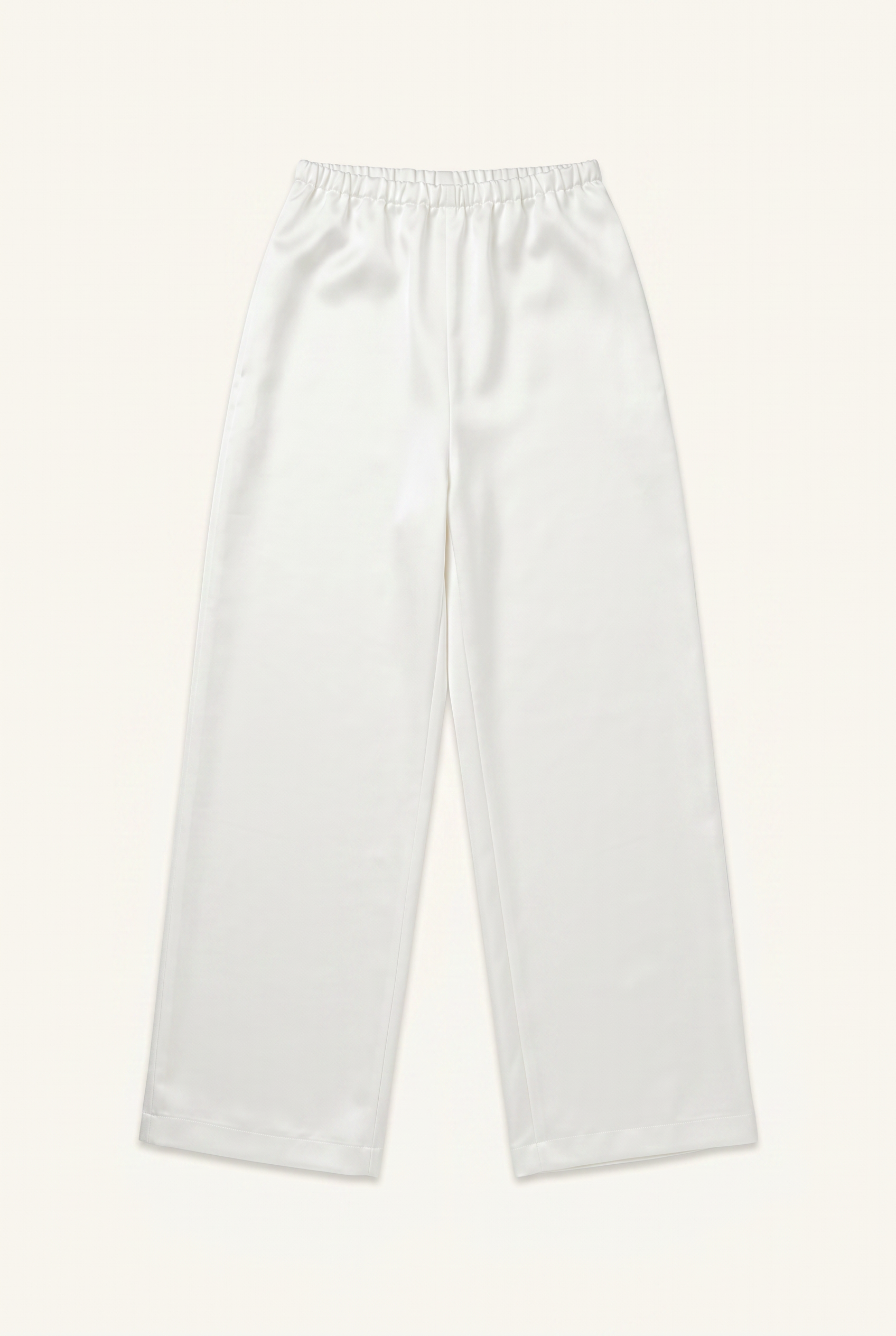 The Satin Straight Pants